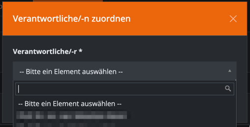 Filter bei Auswahllisten